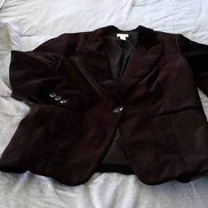 Chicos velvet jacket